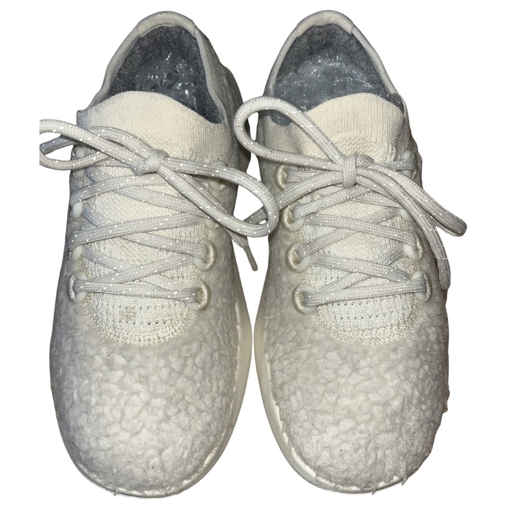 Allbirds Wool Dasher 2 Fluff Sneakers - Natural White - Women's 5.5